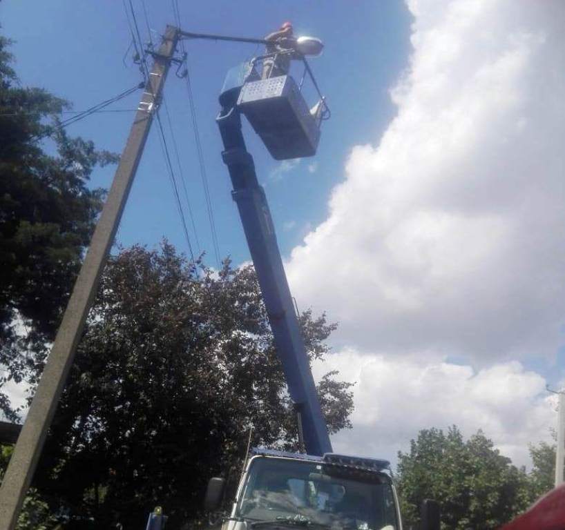 Ремонт уличного освещения