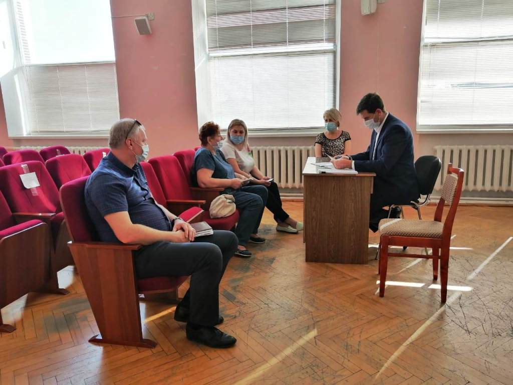 Глава города провёл приём граждан