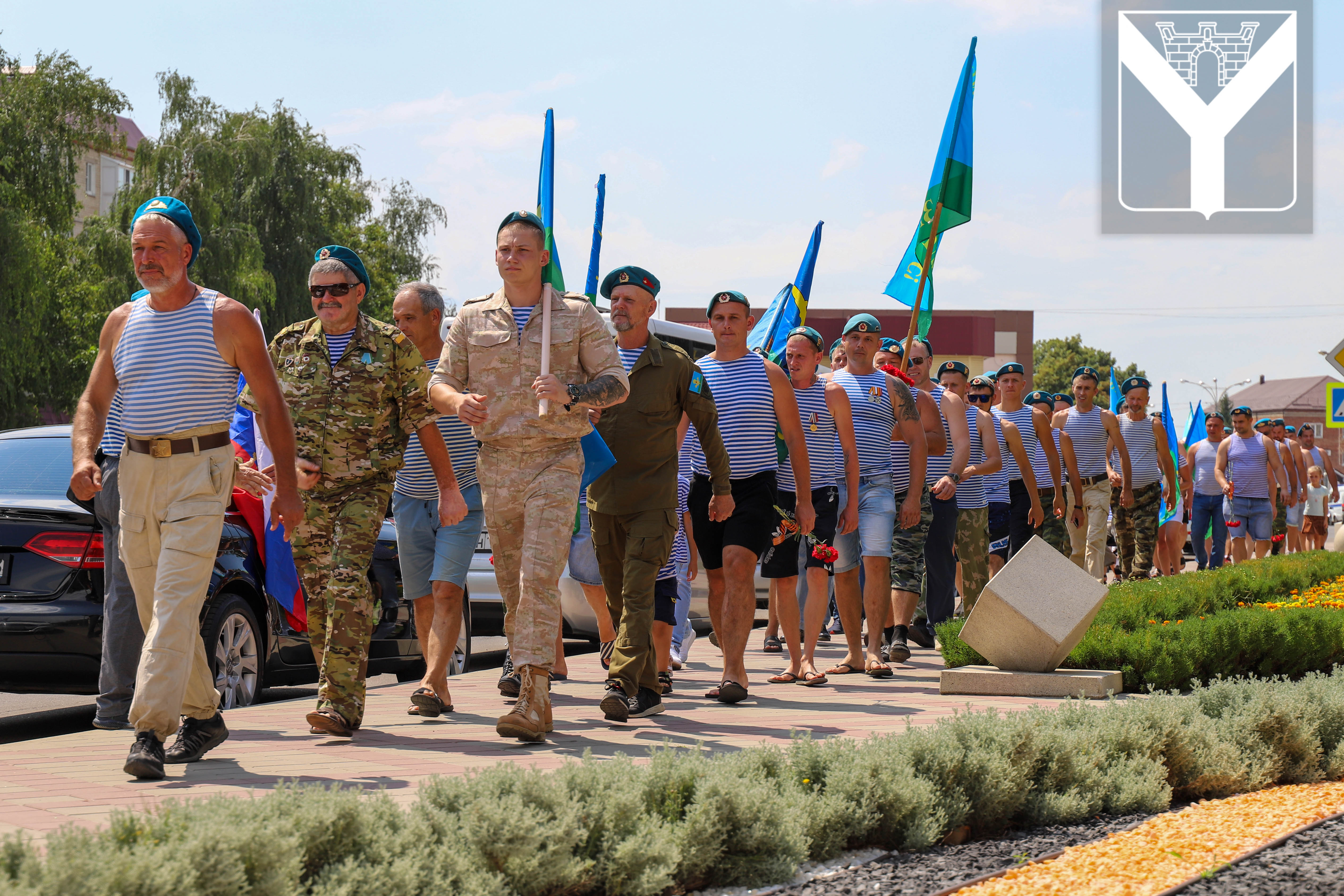 День ВДВ отметили в Усть-Лабинске