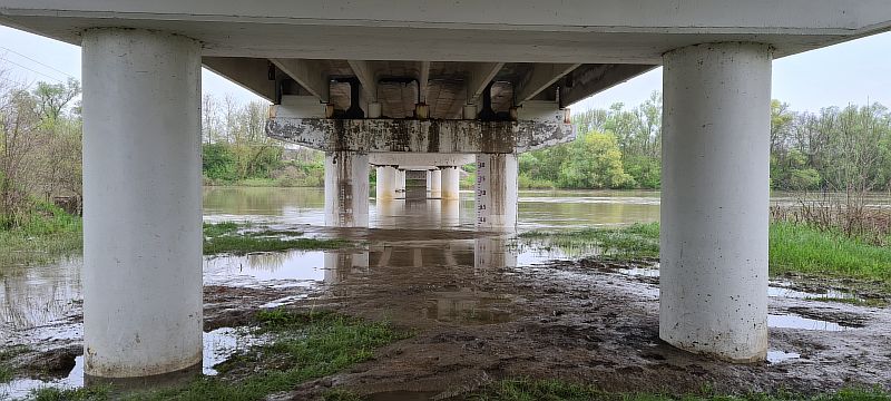 Уровень воды в реке Кубань нормализуется