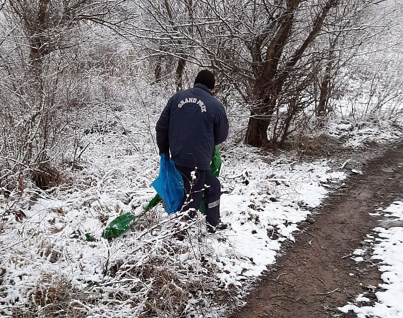 В районе озера Копытко ликвидируют несанкционированные свалки