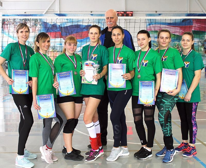 Спартакиада района: волейбол – усть-лабинки вторые