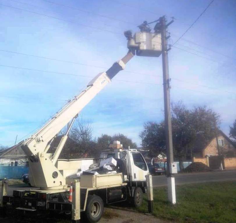 Ремонт уличного освещения