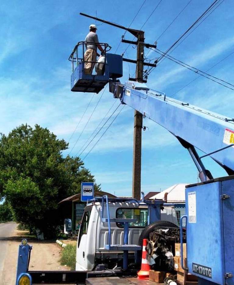 Ремонт уличного освещения