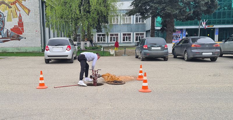 Проверка работоспособности пожарных гидрантов