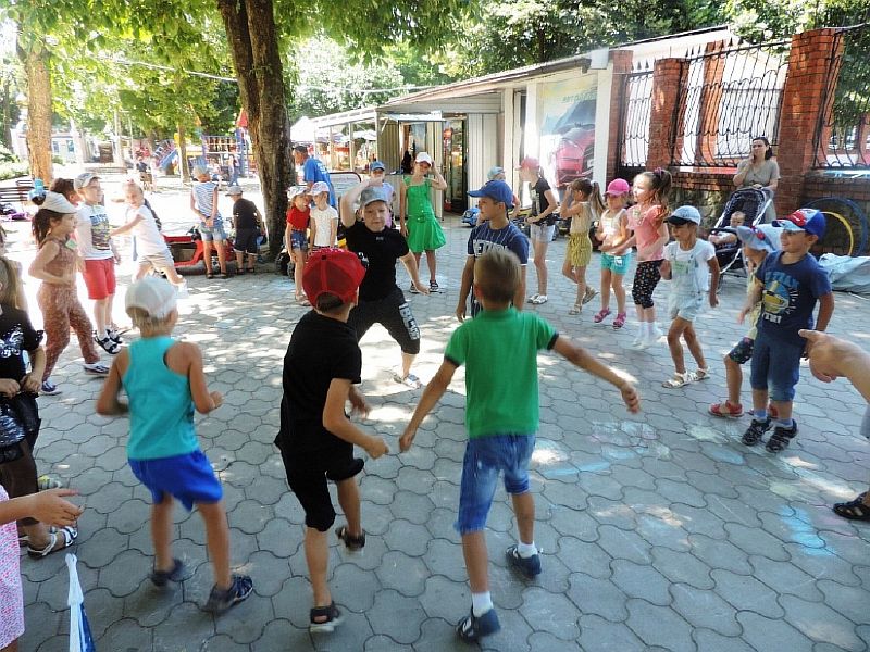 Жаркий день в Спортландии