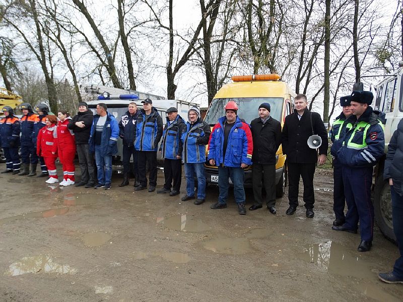 На озере Копытце прошли учения