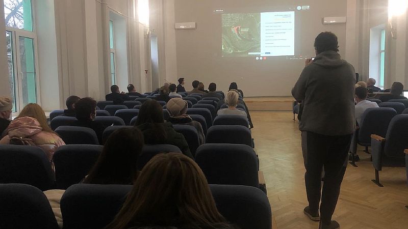 Встреча с жителями по вопросу благоустройства территории озера Копытце