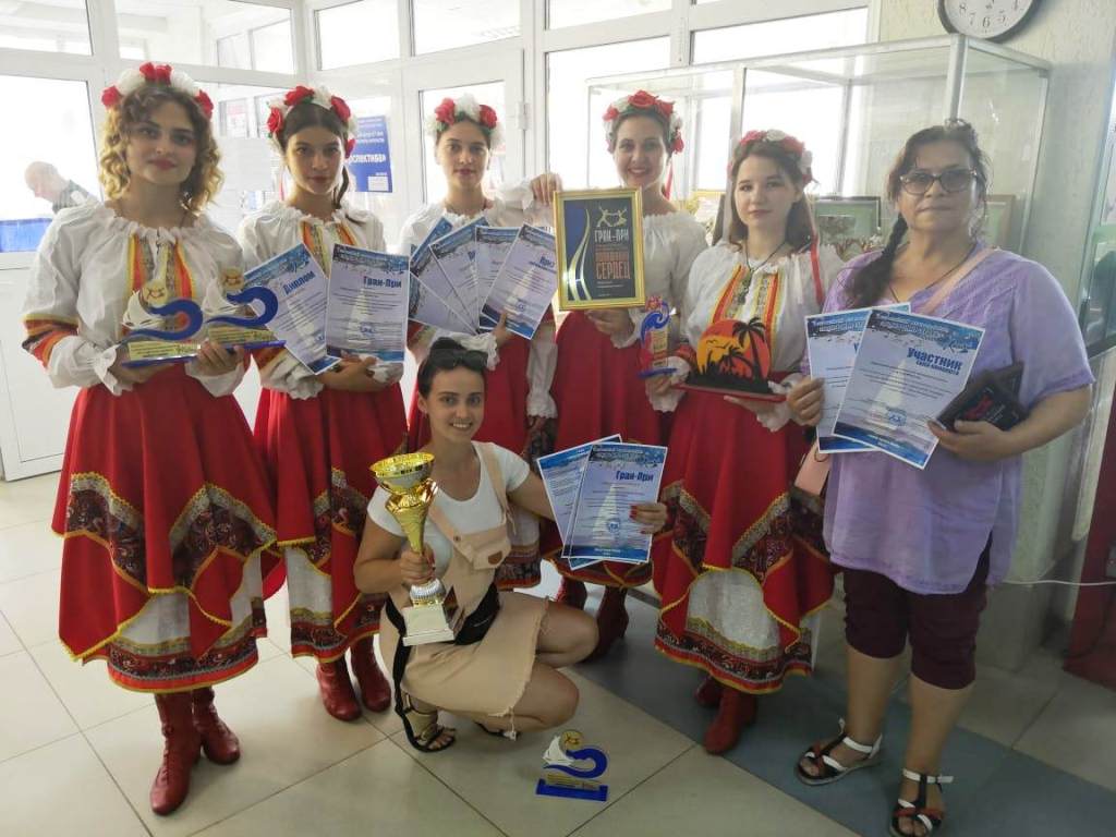 «Младороссы» и «Вдохновение» стали обладателями кубков Гран-При Всероссийского конкурса