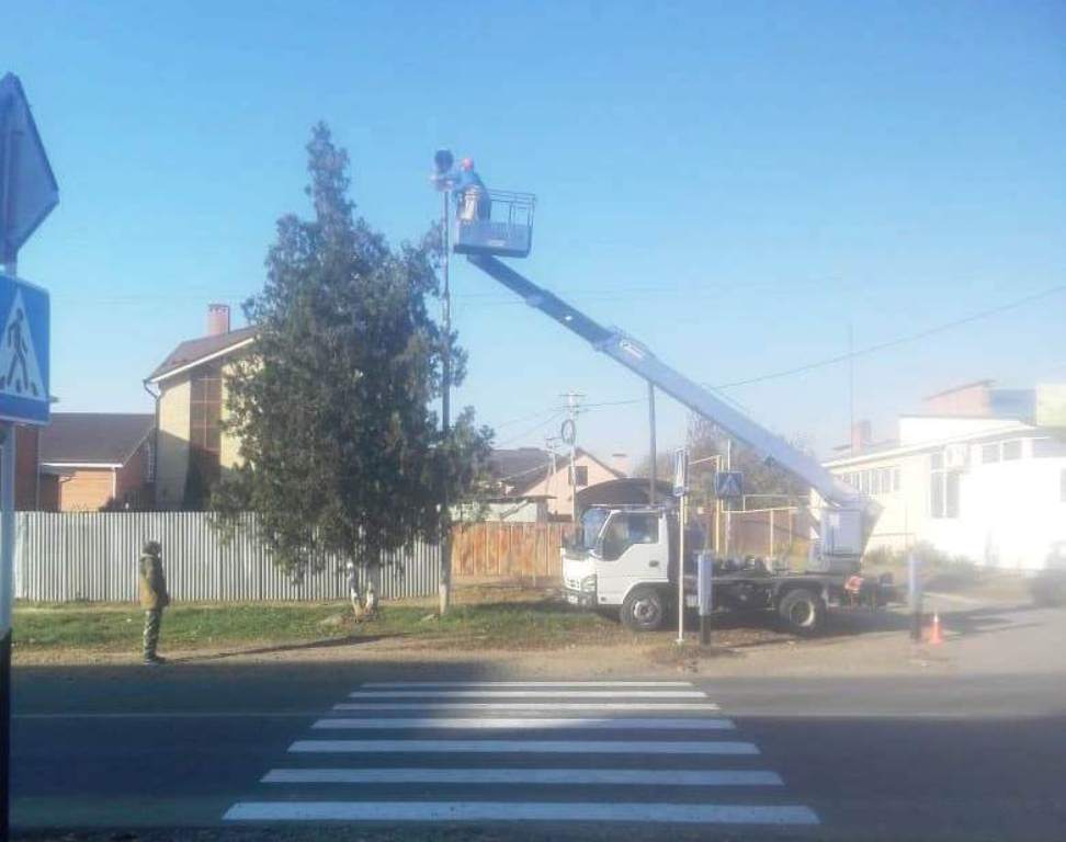 Ремонт уличного освещения