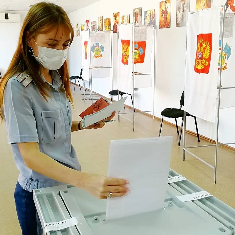 В Усть-Лабинске стартовало досрочное голосование