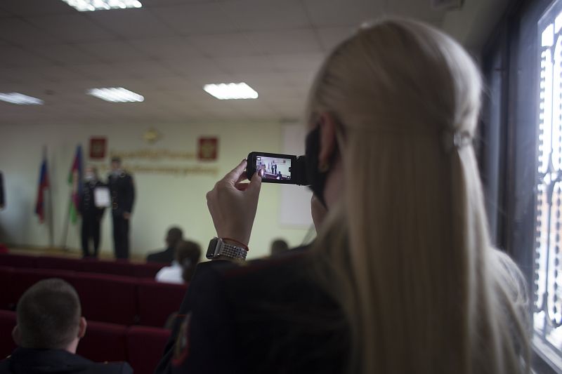 10 ноября прошло праздничное награждение сотрудников отдела МВД Усть-Лабинского района