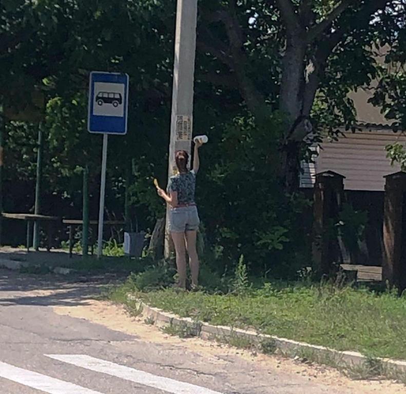 Задержаны расклейщики объявлений