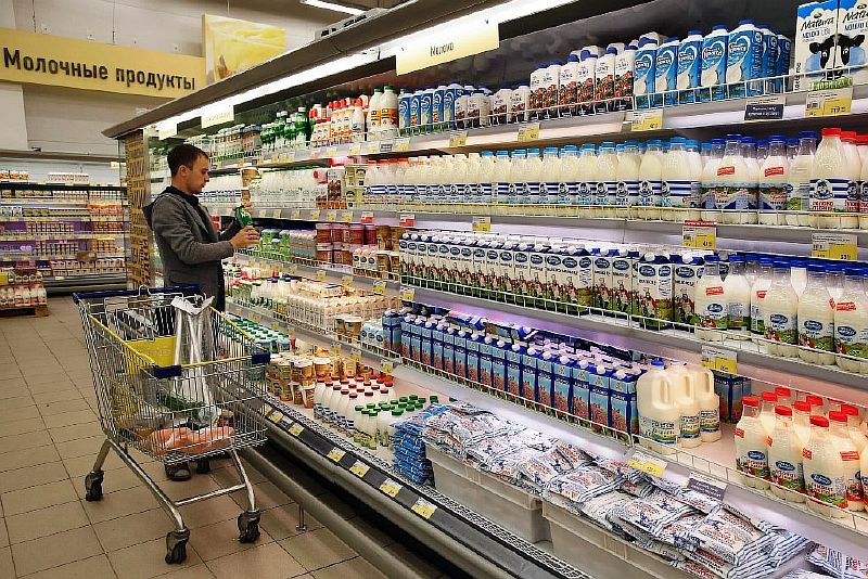 О выкладке молочной продукции