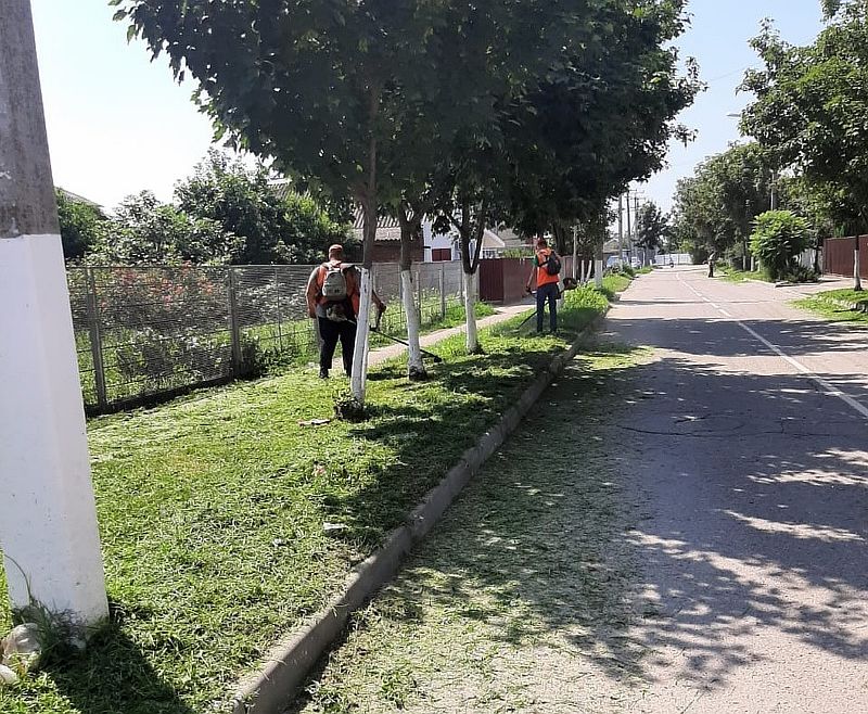 Специалисты МБУ "Город" продолжают наводить порядок на улицах Усть-Лабинска