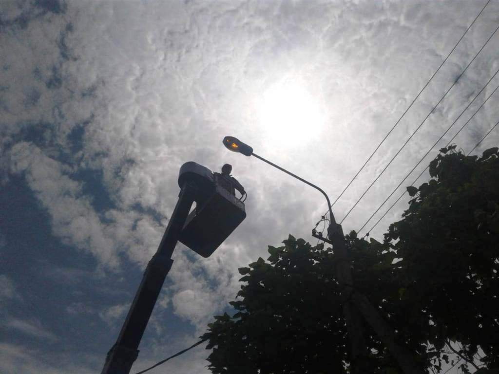 Ремонт уличного освещения