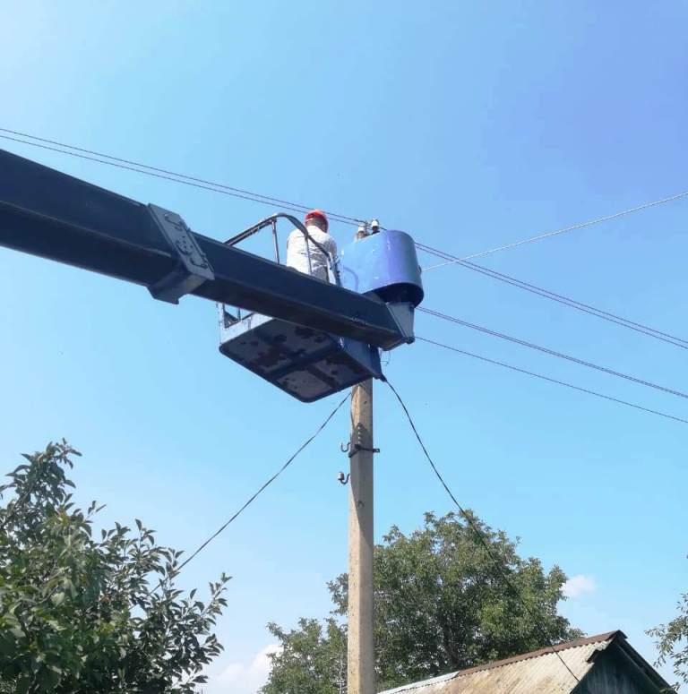 Ремонт уличного освещения