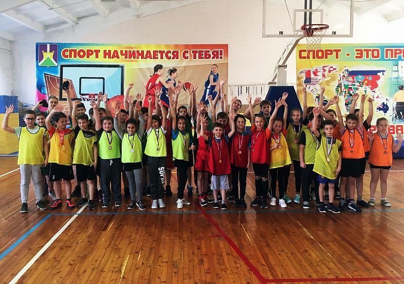 Городские соревнования по баскетболу среди детей прошли в "Олимпе"