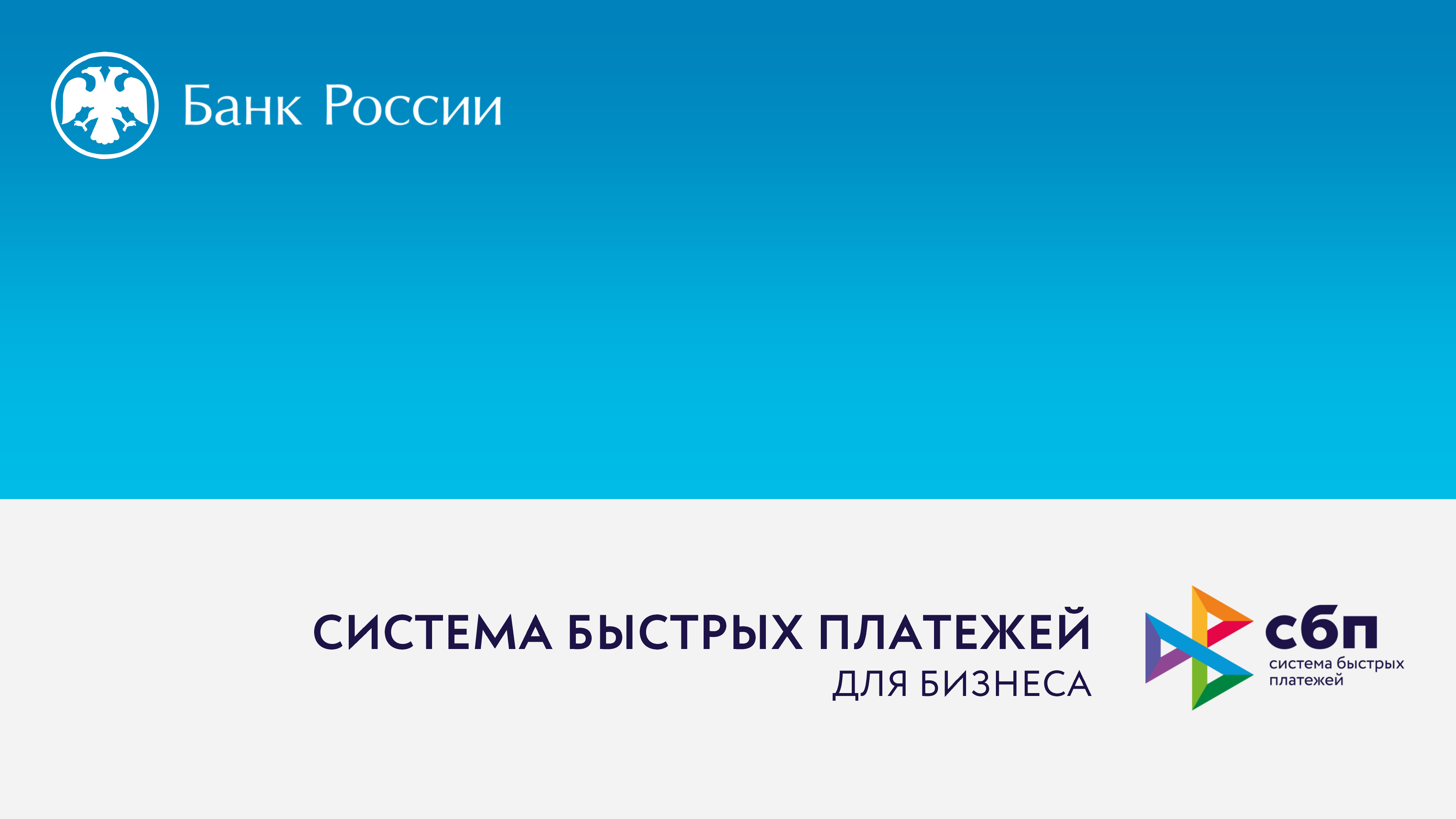 Система быстрых платежей для бизнеса