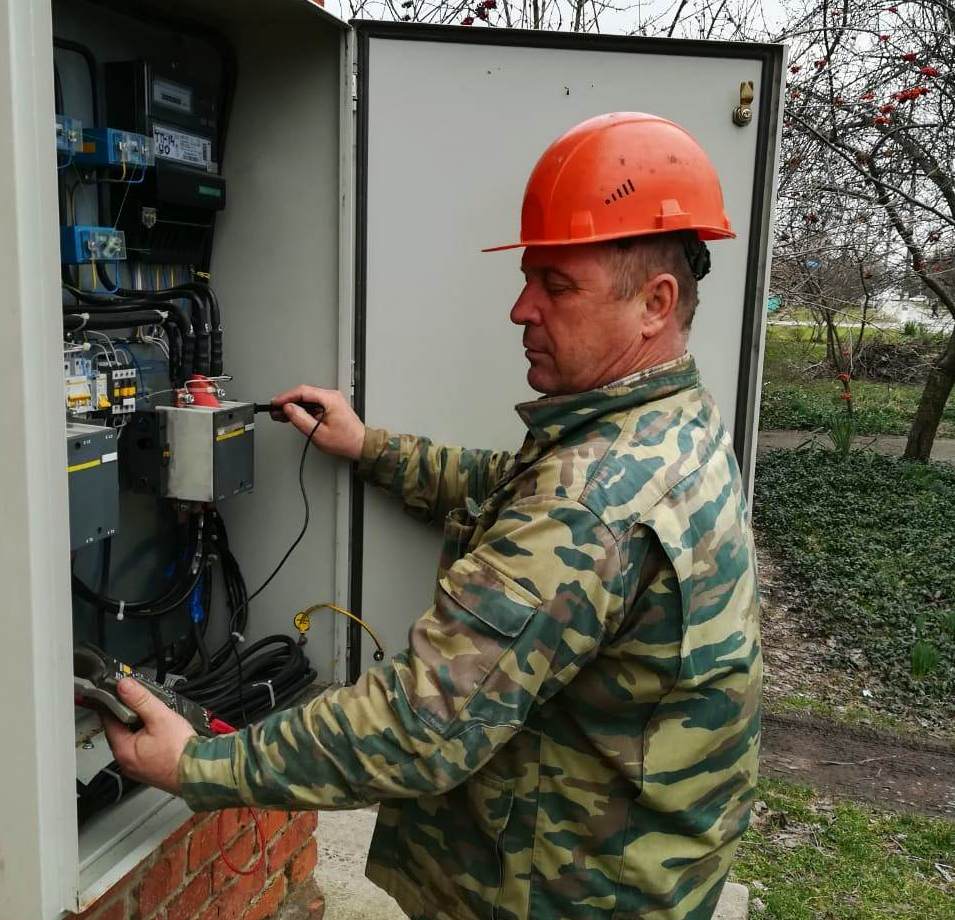 Ремонт уличного освещения