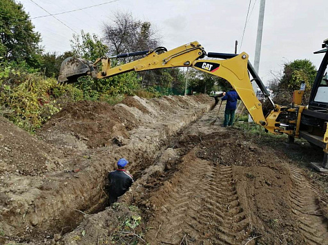 Строительство газопровода