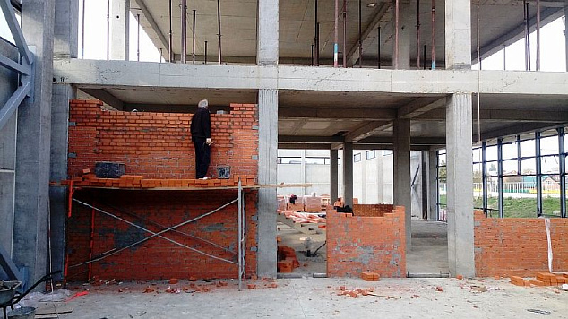 Центр спортивных единоборств: работы продолжаются