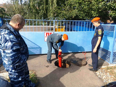 Проверка пожарных гидрантов