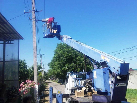 Ремонт уличного освещения