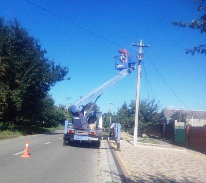 Ремонт уличного освещения
