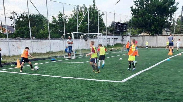 Футбол в рамках программы «Антинарко»