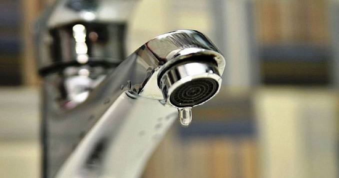 Приостановлена подача воды