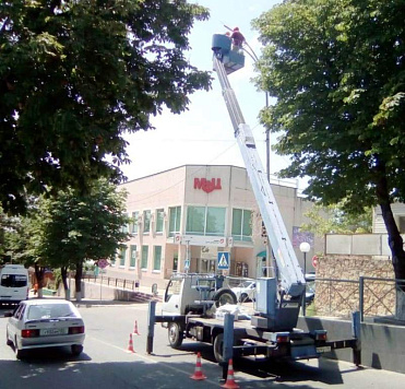 Ремонт уличного освещения