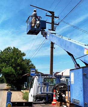 Ремонт уличного освещения