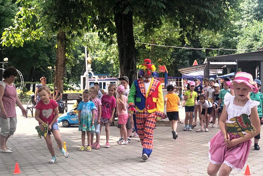 «Веселый та-ра-рам» в горпарке