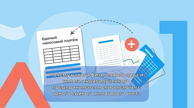 Почему налоги физического лица и налоги индивидуального предпринимателя списываются с одного единого налогового счета