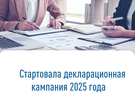 Декларационная кампания 2025 года