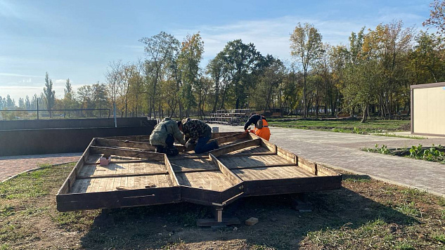 Благоустройство территории