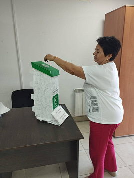 Продолжается прием отработанных батареек в местах массового пребывания граждан.