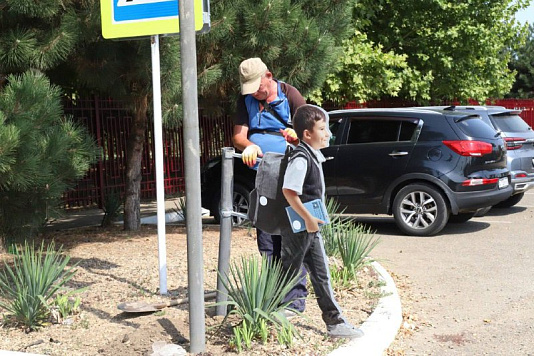 ﻿В городе обновляются пешеходные переходы