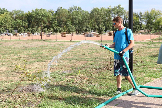 Санитарный порядок на территории города.