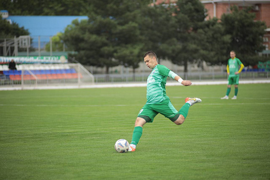Фотоотчет с матча на Кубок губернатора Краснодарского края по футболу.