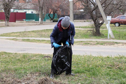 Наведение санитарного порядка на улицах города
