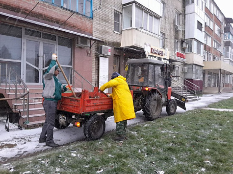 Сотрудники МКУ "Чистый город"