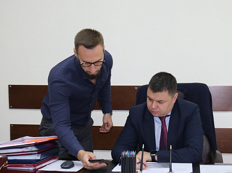 Глава города Дмитрий Смирнов