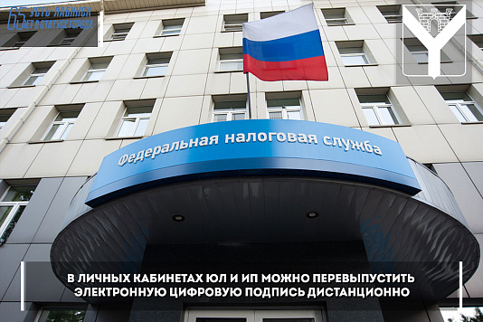 На сайте ФНС России можно перевыпустить