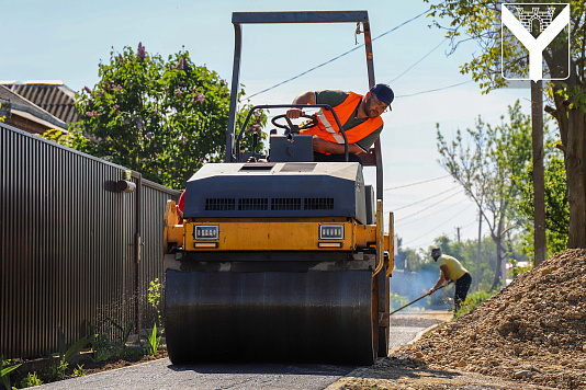 Строительство тротуаров на ул. К. Маркса и ул. Гагарина
