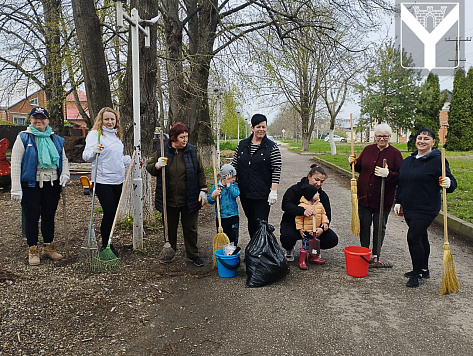 Субботник в восточном микрорайоне