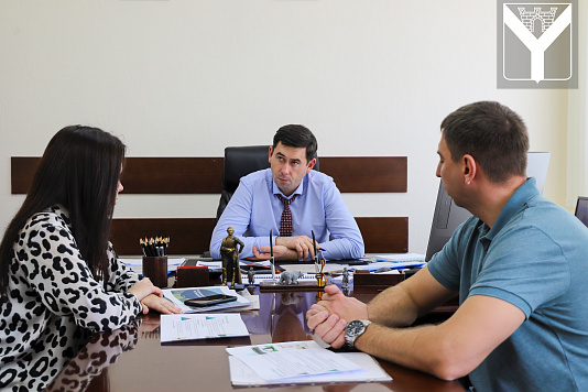 Рабочая встреча с молодежным Советом "Прогресс Агро"