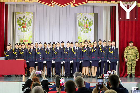 25 ученикам школы № 6 присвоены звания кадетов
