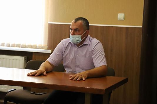 Встреча с сотрудниками предприятия Усть-Лабинскрайгаз